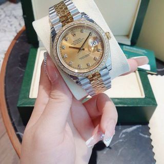 ĐỒNG HỒ ROLLEX DATEJUST CHAMPAGNE SIÊU CẤP NEW