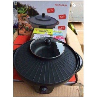 LẨU NƯỚNG ĐIỆN TRÒN 2IN1