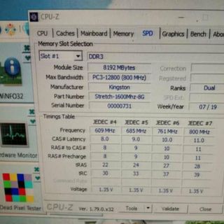 RAM PC KINGSTON DDR3 8G BUS 1600