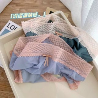 Quần lót nữ su lụa phối ren siêu co dãn chất mềm mại thoáng khí