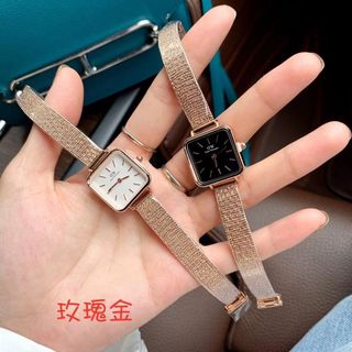 Đồng hồ dw06 day lưới vuông mới