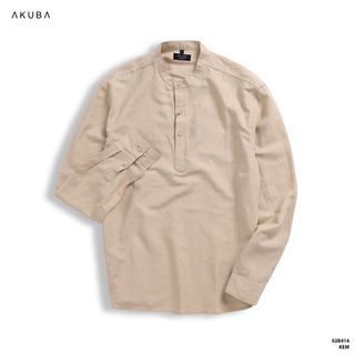 ÁO SƠ MI TAY DÀI AKUBA 02B414
