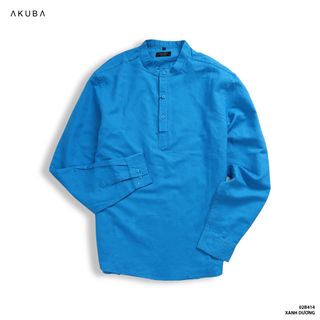 ÁO SƠ MI TAY DÀI AKUBA 02B414