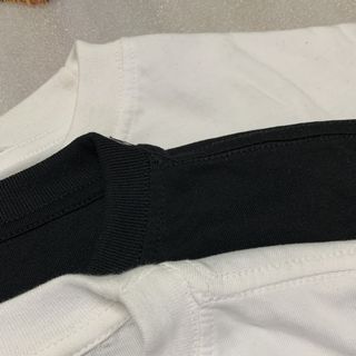 Phôi áo thun trơn trắng đen