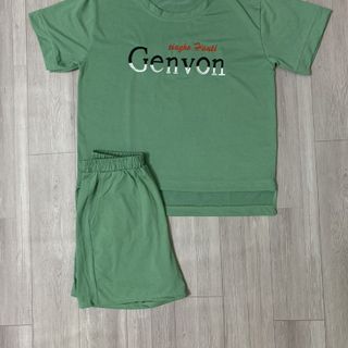 Sét bộ nữ ,đồ bộ đùi nữ thun coton sufa,áo lệch tà ,thời trang xuân hè BĐ04-XANH KÉT