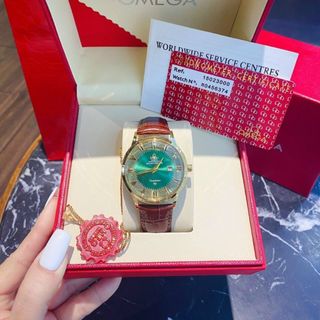 ĐỒNG HỒ OMEGA MẶT XANH NAM