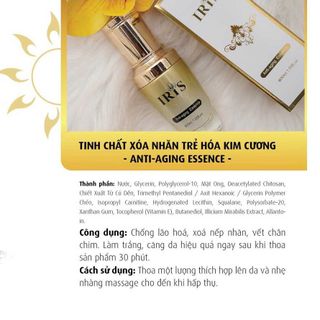 Tinh Chất Xóa Nhăn, Trẻ Hóa Kim Cương (Anti-aging Essence) – 30ml | Mỹ Phẩm Iris