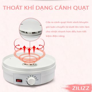 Máy Sấy Hoa Quả Và Thực Phẩm Cao Cấp 5 Tầng Zilizz - Máy Sấy Hoa Quả Detox Mới 2022