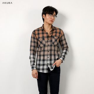 ÁO SƠ MI TAY DÀI AKUBA 02B0270
