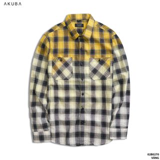 ÁO SƠ MI TAY DÀI AKUBA 02B0270