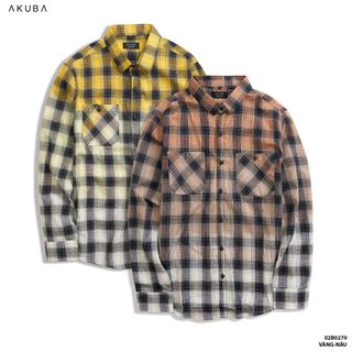 ÁO SƠ MI TAY DÀI AKUBA 02B0270