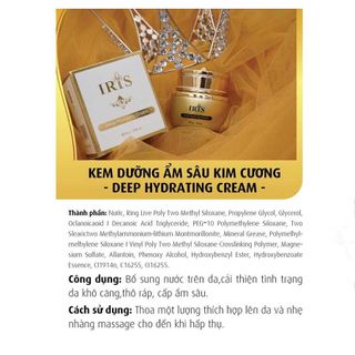 Kem Dưỡng Ẩm Sâu Kim Cương (Deep Hydrating Cream) – 50g | Mỹ Phẩm