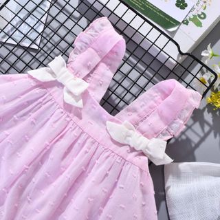 Set quần áo bé gái áo boi hạt gạo 2 lớp quần chíp phồng 2 lớp TL49 đồ bộ bé gái sành điệu mềm mịn thoáng mát