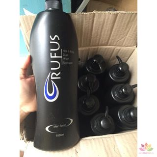 Sữa tắm, gội đậm đặc Rufus for Men Malaysia 1050ml – Dầu tăm gội đậm đặc Rufus đen 2in1 cho nam