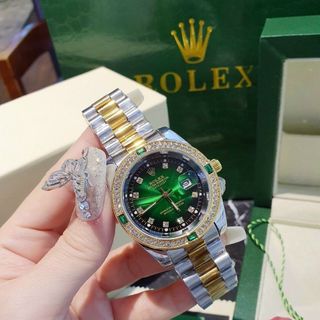ĐỒNG HỒ ROLLEX ĐÁ MÀU NAM HOT
