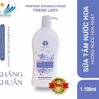 Sữa tắm TREND LADY cosmetic Hương Nước Hoa Nhật 1100ml - Sữa Tắm Nước Hoa Hương Nước Hoa Nhật Bản