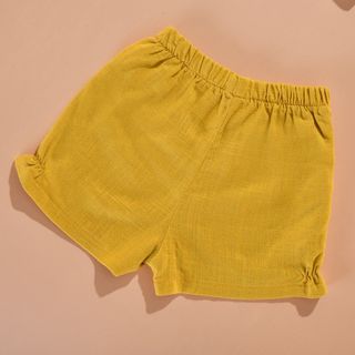 Set quần áo bé gái áo 2 dây hoa hướng dương bèo vai quần linen vàng TL55 đồ bộ bé gái sành điệu mềm mịn thoáng mát