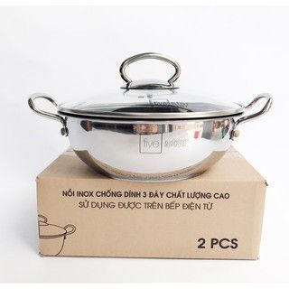 Đánh giá Nồi Kho Cá 3 Đáy Chống Dính 18cm Fivestar