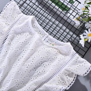 Set quần áo bé gái áo boi thêu quả trám quần đùi demin xanh dễ thương TL37 đồ bộ bé gái sành điệu mềm mịn thoáng mát