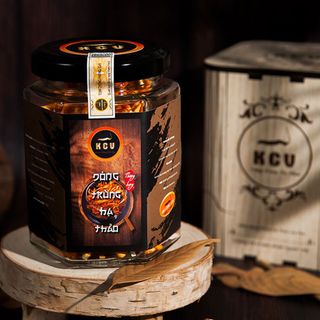 Combo 5 Hộp Đông Trùng Hạ Thảo Khô Kim Cương Vàng - Tặng 2 Hộp Đông Trùng Hạ Thảo Khô