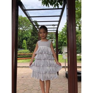 váy bé gái chân váy công chúa ren Nhiều Tầng Rập Ly TL06 Váy Bé Gái Xinh Xắn Thời Trang, Đường May Đều Đẹp Tinh Xảo