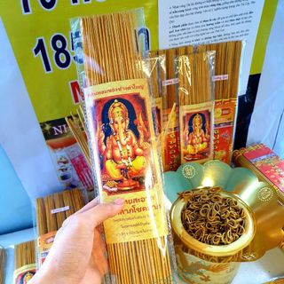NHANG VÀNG TÀI LỘC - NHẬP KHẨU THÁI LAN(ÍT KHÓI,HƯƠNG QUẾ, CUỐN TÀN)
