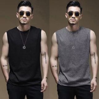 Áo thun ba lỗ nam mùa hè mát mẻ