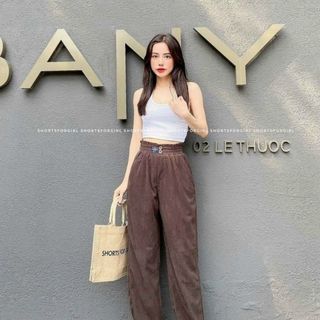 Quần Nhung Suông nữ giá sỉ