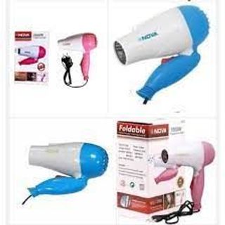 Máy sấy tóc mini Nova dễ thương - máy sấy tóc mini công suất nhỏ siêu đáng yêu - mấy sấy tóc mini gia đình - máy sấy tóc mini dành cho bạn gái - máy sấy tóc Nova 1000w