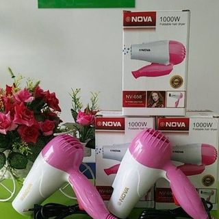 Máy sấy tóc mini Nova dễ thương - máy sấy tóc mini công suất nhỏ siêu đáng yêu - mấy sấy tóc mini gia đình - máy sấy tóc mini dành cho bạn gái - máy sấy tóc Nova 1000w