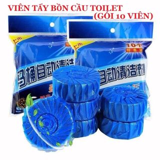 Gói viên tẩy và khử mùi bồn cầu siêu sạch