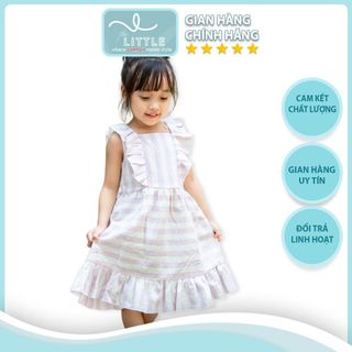 Váy cánh tiên Đuôi Cá Kẻ Tím TL15 váy cho bé gái Xinh Xắn Thời Trang, Đường May Đều Đẹp Chắc Chắn Tinh Xảo giá sỉ