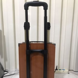 Loa kéo Ontekco 8002 kết nối blutooth di động Kèm 2 mic hát karaoke không dây cao cấp - Bảo hành chính hãng 12 tháng