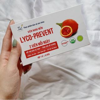 Viên Gấc LYCO-PREVENT (Hộp 3 vỉ x 10 viên nang mềm)