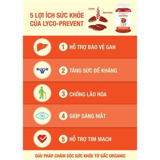Viên Gấc LYCO-PREVENT (Hộp 3 vỉ x 10 viên nang mềm)