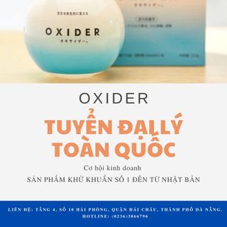 OXIDER - SẢN PHẨM KHỬ MÙI SỐ 1 THẾ GIỚI giá sỉ