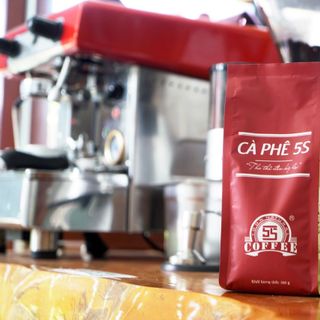 CÀ PHÊ BLEND 1 500gr rang xay hương vị đậm đà khó quên đến từ thương hiệu CÀ PHÊ NĂM GIÂY [5S COFFEE]