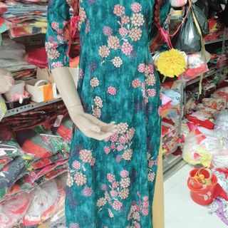 ÁO DÀI LỤA PHÁP SANG CHẢNH- ĐỦ SIZE