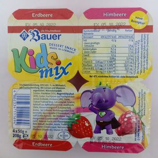 Sữa chua trái cây kidsmix lốc 4 hộp - mua sỉ liên hệ