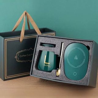 Bộ ly điện, cốc điện hâm nóng Lucky thông minh, Cảm Ứng Đa Năng