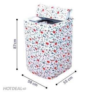 Vỏ Bọc máy giặt cửa trên, cửa ngang loại to máy từ 7kg đến 9kg loại dày độ bền cao