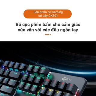 Lecoo - Bàn phím cơ gaming Blue Switch GK301 - 104 Key Rollover