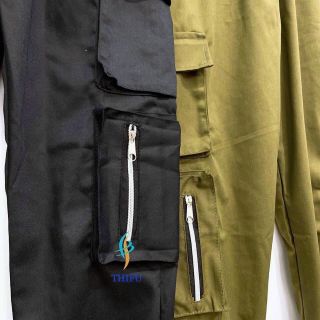 Quần jocker kaki nắp chất kaki mềm form dưới 75kg