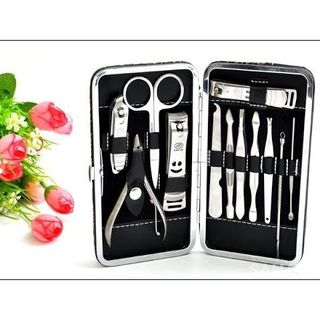 Dụng cụ làm móng 12 món Bộ kìm làm móng đa năng