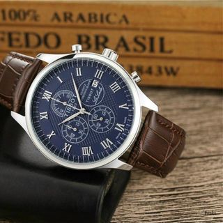 Đồng hồ da tisssot nam 6 kim cao cấp