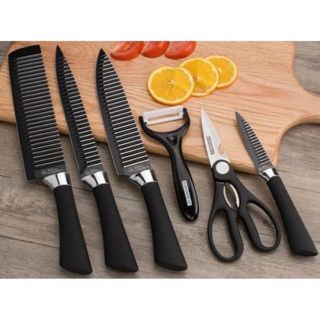 Bộ dao 6 món cao cấp công nghệ Nhật Asakh Đa Năng