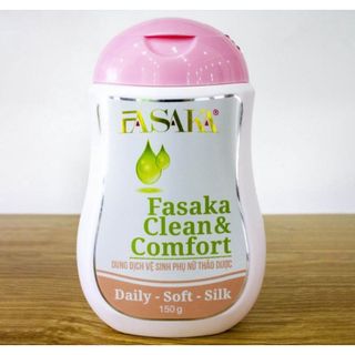 Dung Dịch Vệ Sinh Fasaka Clean & Comfort, Dung Tích 150ml dùng được cho cả Nam và Nữ.
