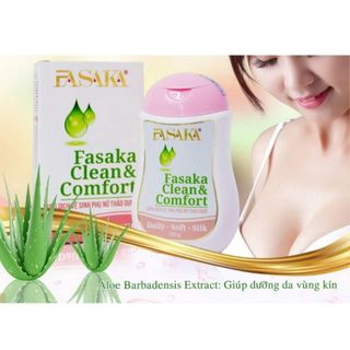 Dung Dịch Vệ Sinh Fasaka Clean & Comfort, Dung Tích 150ml dùng được cho cả Nam và Nữ.