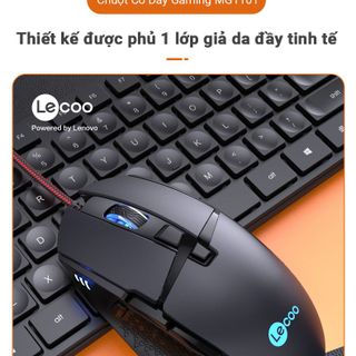 Lecoo - Chuột Gaming LED MG1101 - 8 nút chức năng