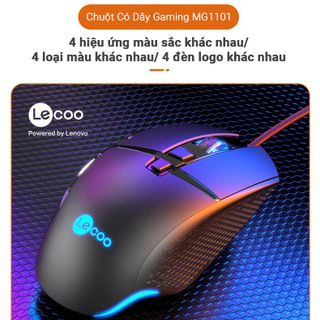 Lecoo - Chuột Gaming LED MG1101 - 8 nút chức năng